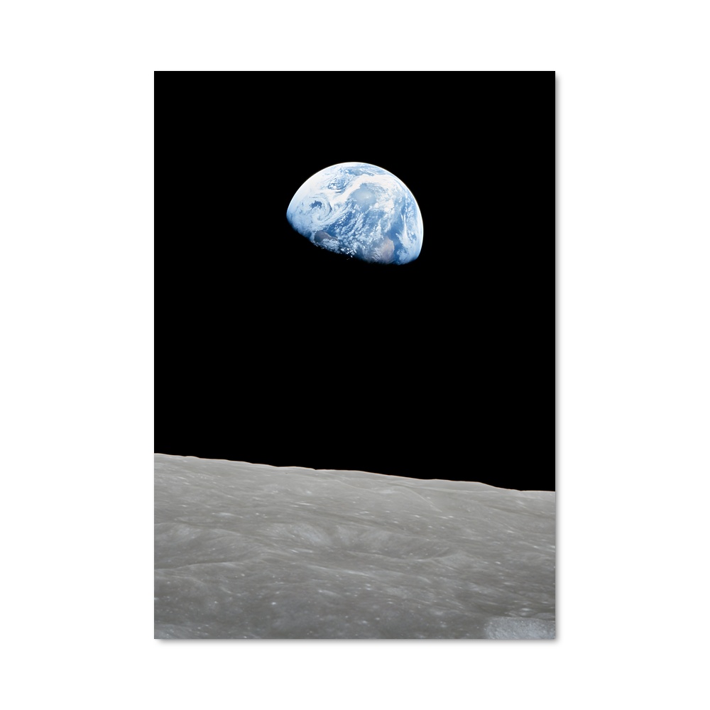Poster L'Ascension de la Terre – affiche Système solaire
